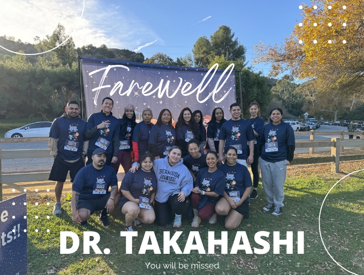 Farewell Dr. Takahashi